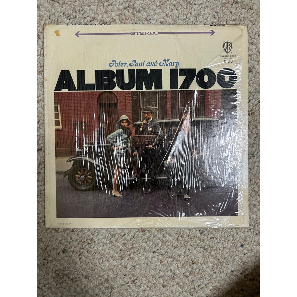 Peter Paul and Mary Album 1700 Vinyl LP Warner Bros WS 1700 Folk Rock Record